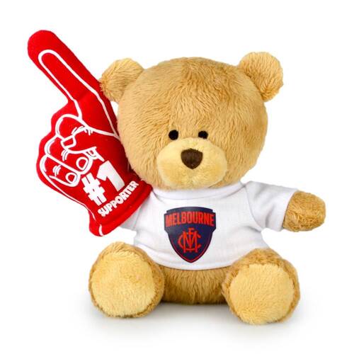 AFL No 1 Supp Melbourne (D) Kids 15cm Soft Collectible Toy 3y+