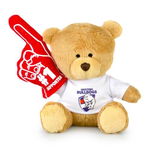 AFL No 1 Supp W Bulldogs (D) Kids 15cm Soft Collectible Toy 3y+