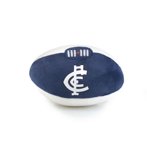 AFL Footy Carlton New Kids 18cm Soft Collectible Ball Toy 3y+