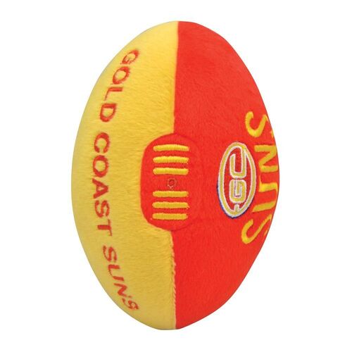 AFL Footy Gold Coast Orig (D) Kids 18cm Soft Collectible Ball Toy 3y+