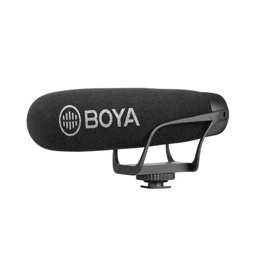 Boya By-BM2021 Cardioid Shotgun Video Microphone For Phone/Camera - Black