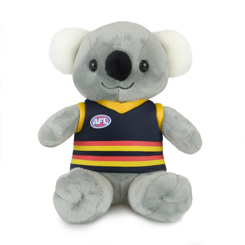 Korimco AFL 20cm Koala Adelaide Crows Kids/Children Soft Toy 3y+