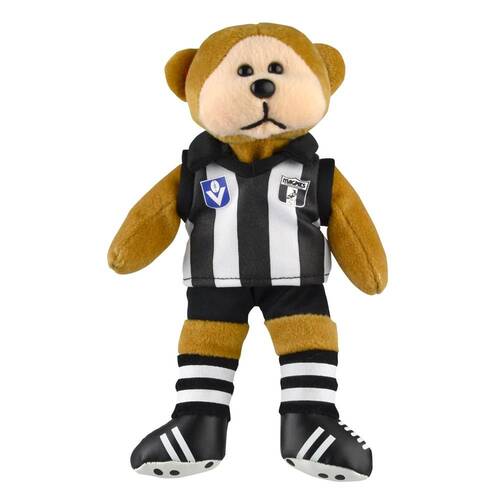 AFL Hrtg Collingwood (D) Kids 21cm Soft Bear Toy 3y+