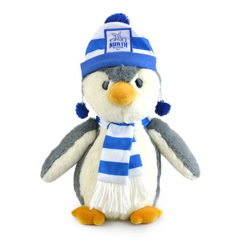 AFL Penguin Nth Melbourne New Kids 27cm Soft Penguin Toy 3y+