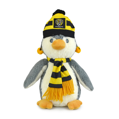 Korimco 27cm Afl Penguin Richmond Soft Stuffed Toy 3y+