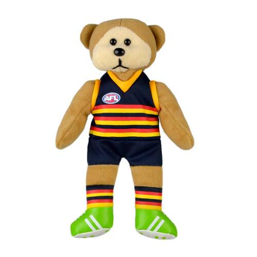 AFL Magic Play Adelaide (D) Kids 30cm Soft Collectable Bear Toy 3y+