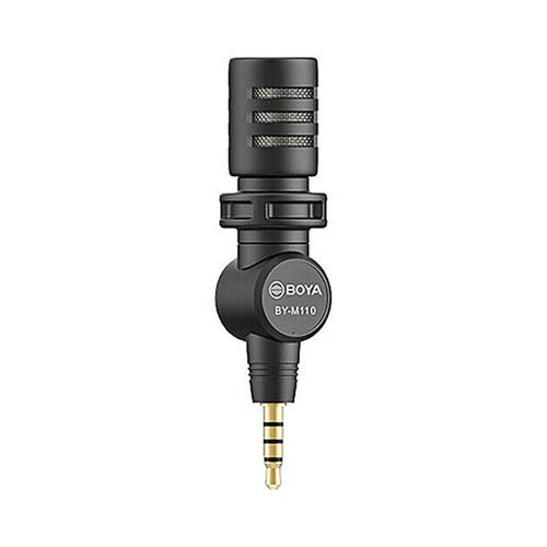 Boya By-M110 Plug & Play Microphone 3.5mm For Smartphone/Laptop/Tablet