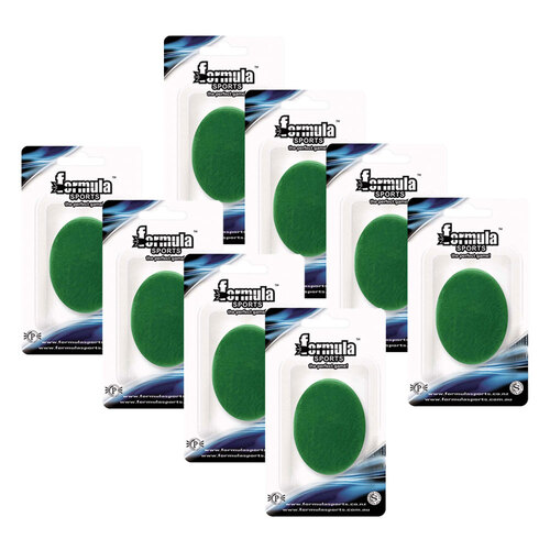 8PK Formula Sports Dart Finger Grip Wax Bar Oval - Green