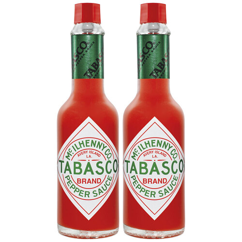 2x Tabasco Red Pepper Sauce 60ml