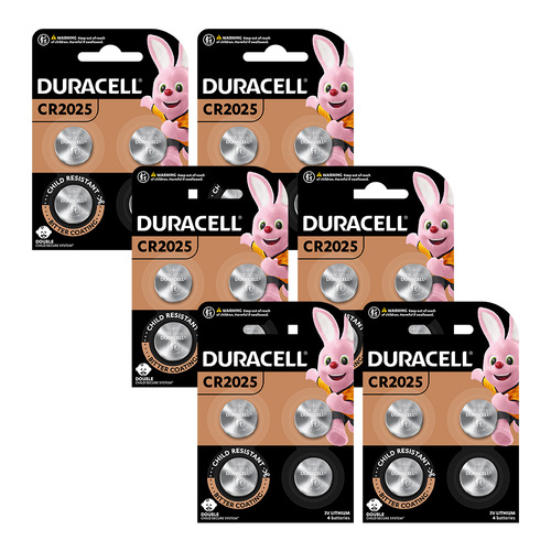 24pc Duracell Specialty CR2025 Lithium Coin Batteries