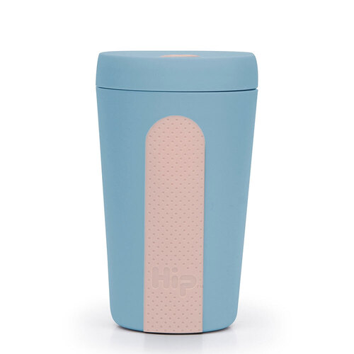 Hip Travel Cup 355ml Sky & Dusty Pink