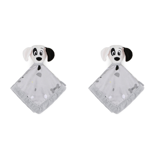 2PK Disney Dogs Print Security Blanket Baby Nursery Decor