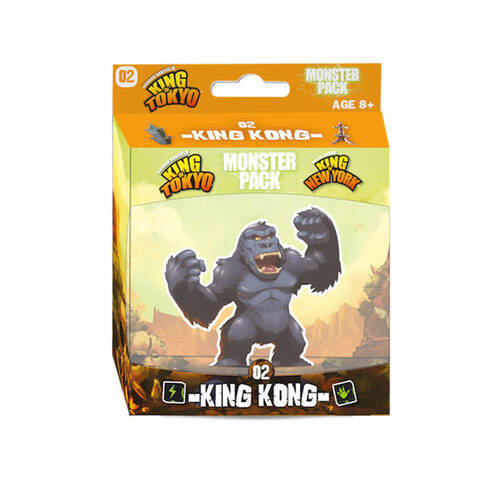 Iello King of Tokyo King Kong Monster Pack Kids Card Game 8y+