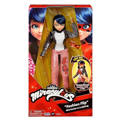 Miraculous Ladybug Deluxe Figure - Transforming Fashion / Sequins 3y+