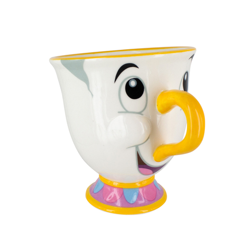 Disney Beauty And The Beast Ceramic Chip Mug Coffee Cup