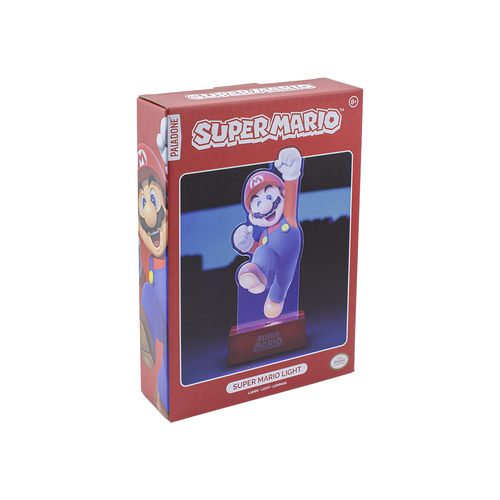 Nintendo Super Mario 24cm Acrylic LED Light Room Table Decor