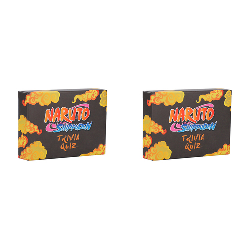 2PK Naruto Trivia Card Game Quiz Kids/Children Family Play 6y+