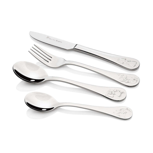 4pc Stanley Rogers Childrens Cutlery Fairy Tale Set