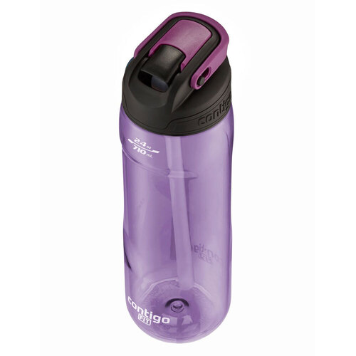 Contigo Fit Autospout Sports Water/Drink Bottle w/ Straw 709ml Grape
