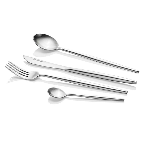 Stanley Rogers Piper Satin Cutlery Family Dinner Set 16pc