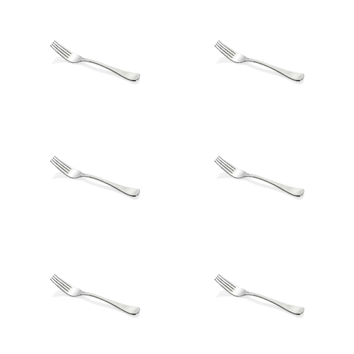 6PK Stanley Rogers Metro Dessert Fork Individual Cutlery