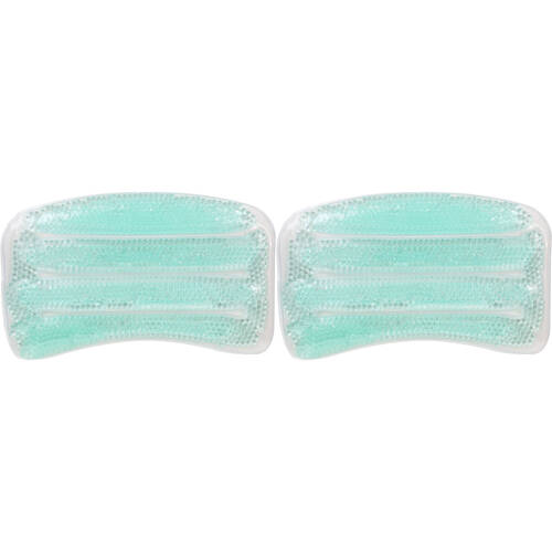 2PK Wicked Sista Gel Bead Back/Neck Support Bath Pillow w/ Suction Cups