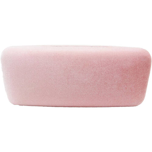 Wicked Sista Velvet Polyester Eyewear Storage Travel Case Holder 16x7cm Pink