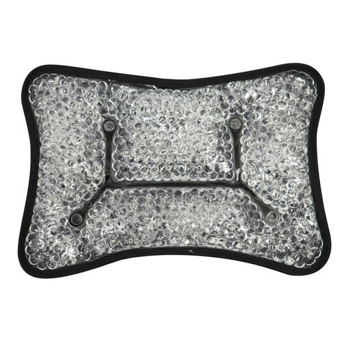 Wicked Sista Gel Bead Relax Hot/Cold Pack Compress Pillow 225x160mm Black