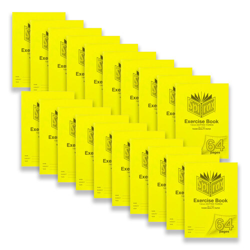 20pc Spirax 973 Binder Book A4 14mm Dotted 64-Pages