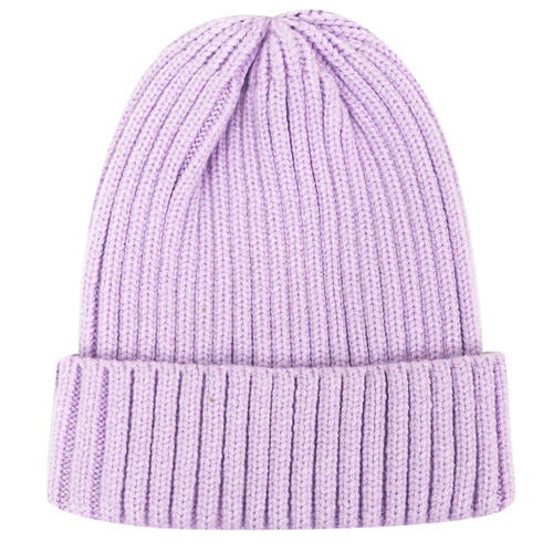 Foote Street Lucy Beanie For Toddlers - Winter Cap - Purple - 8M-2Y