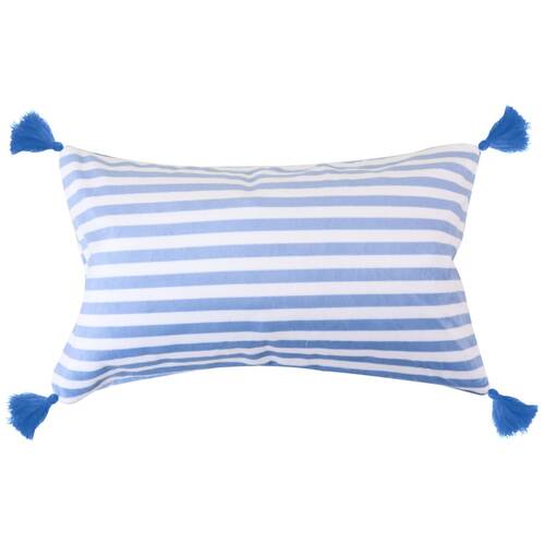Wicked Sista Inflatable Beach Pillow Calming Stripe Waterproof Spa Comfort