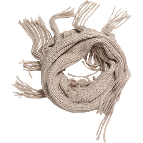 Wicked Sista Acrylic Kirsty Snood w/ Tassels One Size - Caramel