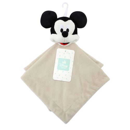 Disney Mickey Baby/Kids Soft Polyester Plush Security Comfort Blanket 31x31cm