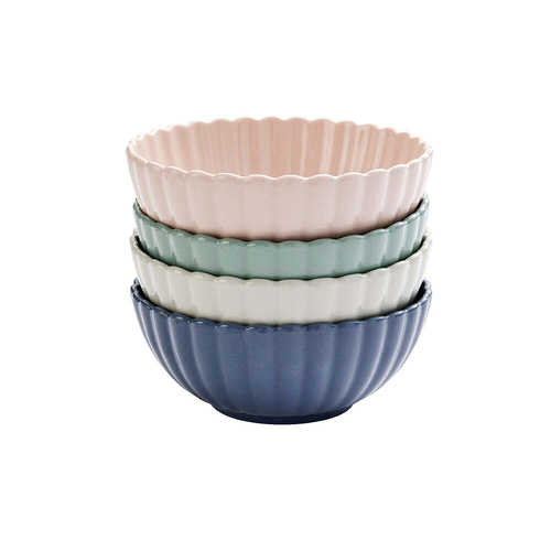 4pc Wiltshire Petite Petal Everyday Dining Bowls Set 15cm