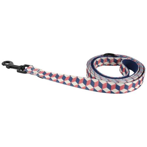 Wicked Pets Leash Geometric Pattern 152cm Long 2cm Wide Multi