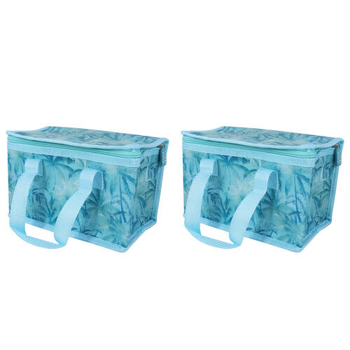 2PK Wicked Sista Forest Palms Recycled Tote Insulated Lunchbox 230x150x130mm