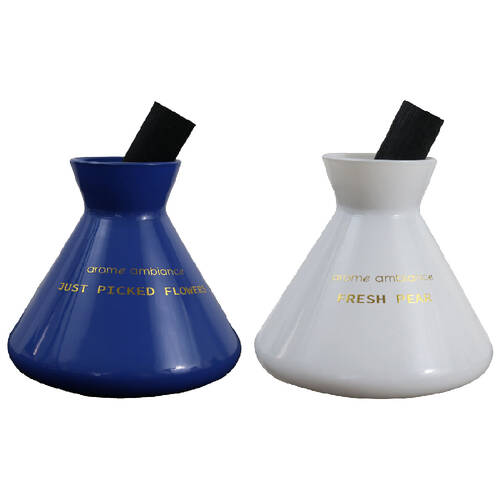 2pc Arome Ambiance Reed Diffusers 120ml - Fresh Pear & Just Picked Flowers