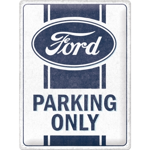 Nostalgic Art Large Sign 30x40cm Ford Parking Only