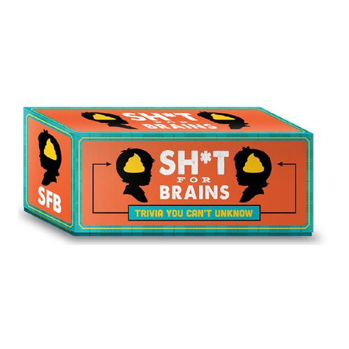 Harebrained Design Sh*t for Brains 2 Player Adult Fun Party Card Game 17+