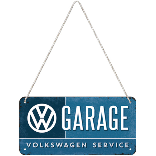 Nostalgic Art Metal 10x20cm Hanging Sign VW Garage