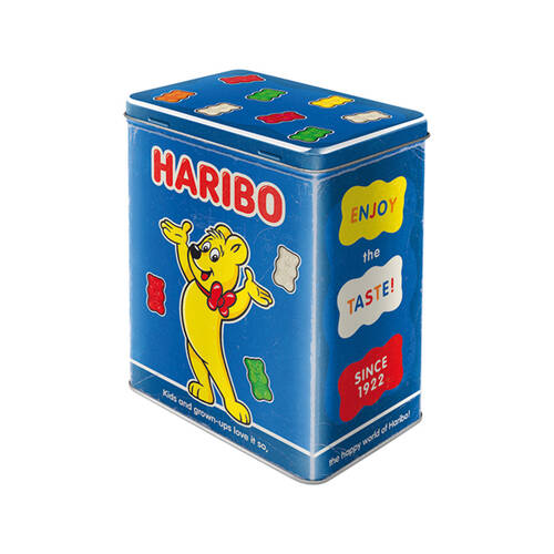 Nostalgic-Art Haribo Enjoy The Taste Tin Storage Box/Decoration 10x14x20cm