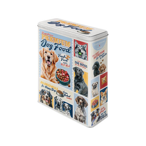 Nostalgic-Art Premium Dog Food Tin Storage Box/Decoration XL 8x19x26cm