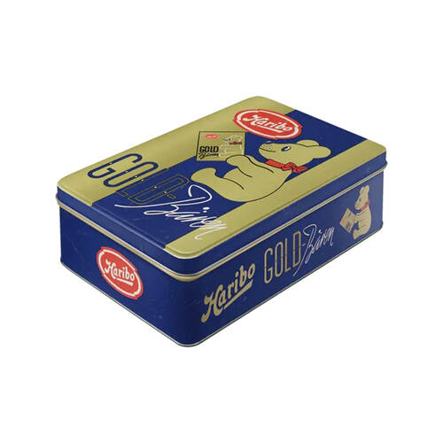 Nostalgic-Art Vintage Haribo Goldbären Flat Storage Tin/Decoration 23x16x7cm