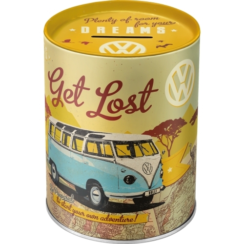 Nostalgic Art 12cm Money Box VW Bulli - Let's Get Lost