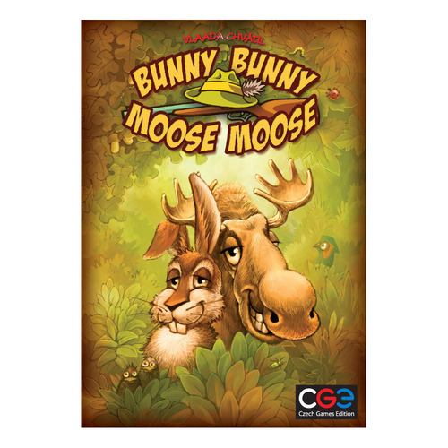 Czech Games Bunny Bunny Moose Moose Card/Board Game 9y+