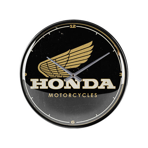 Nostalgic-Art Vintage Honda Motorcycles Wall Clock/Home Decoration 30cm
