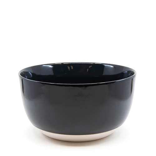 Salt &amp; Pepper Beacon Mixing Bowl 4L 24x13cm Black Stoneware