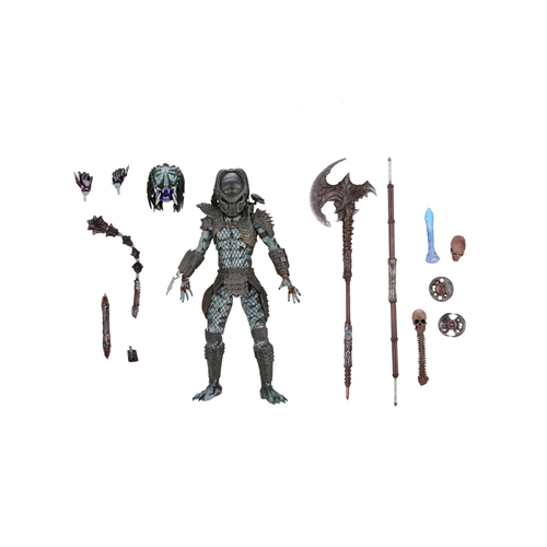 Neca Predator Ultimate Warrior 7'' Scale Action Figure Playset Toy 17+