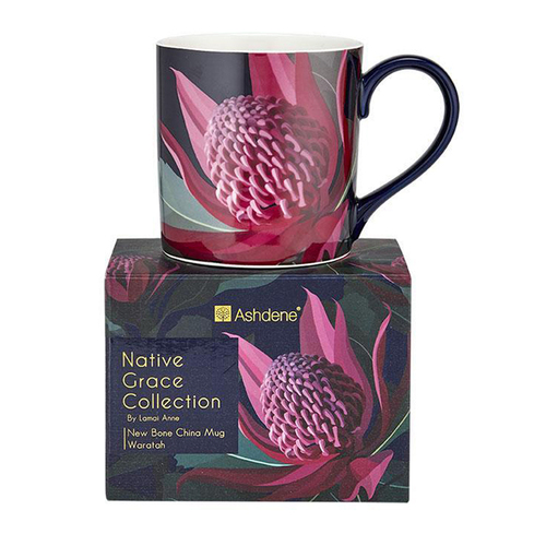 Ashdene Native Grace Waratah Mug