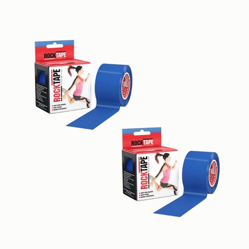 2PK Rocktape Standard Adhesive Training Support Tape - Navy